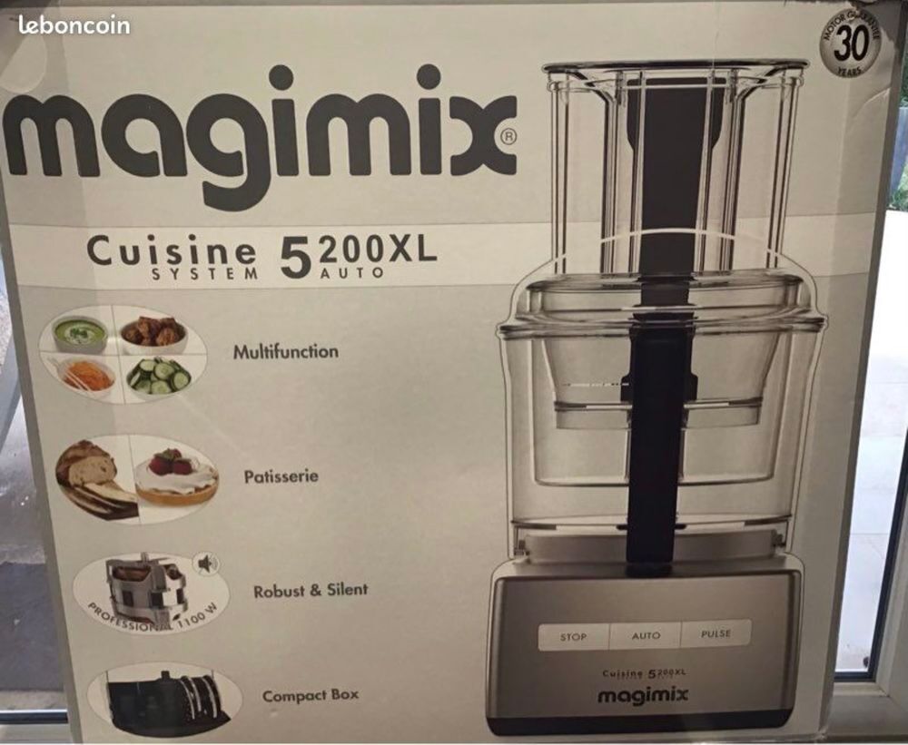 Robot Cuisine MAGIMIX 5200XL System Auto+Spiral Expert 17501 Electromnager