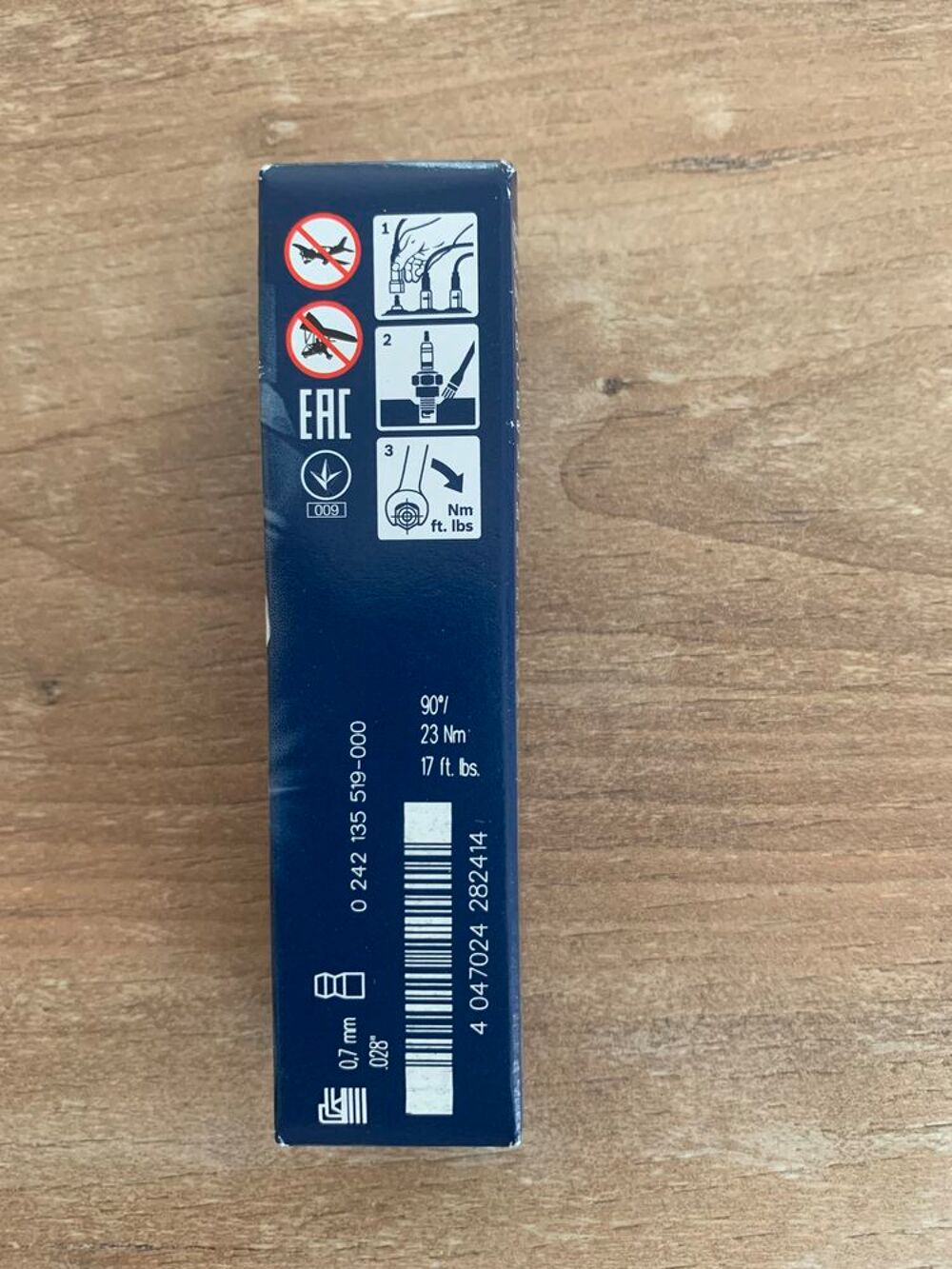 Lot de 4 bougies d' allumage " Bosch " Sports