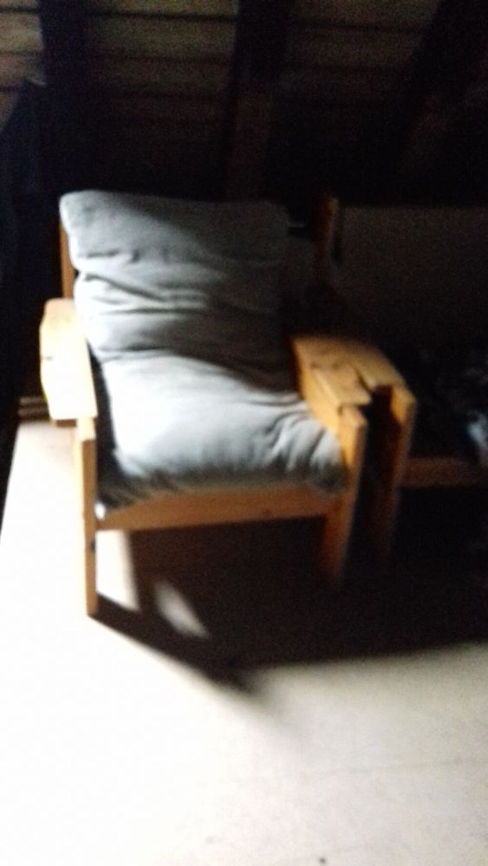 fauteuil en pin Meubles