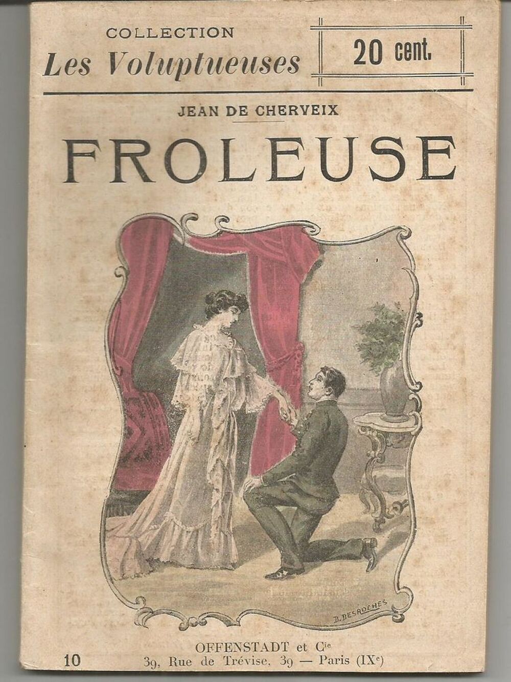 Jean de CHERVEIX Froleuse, Livres et BD