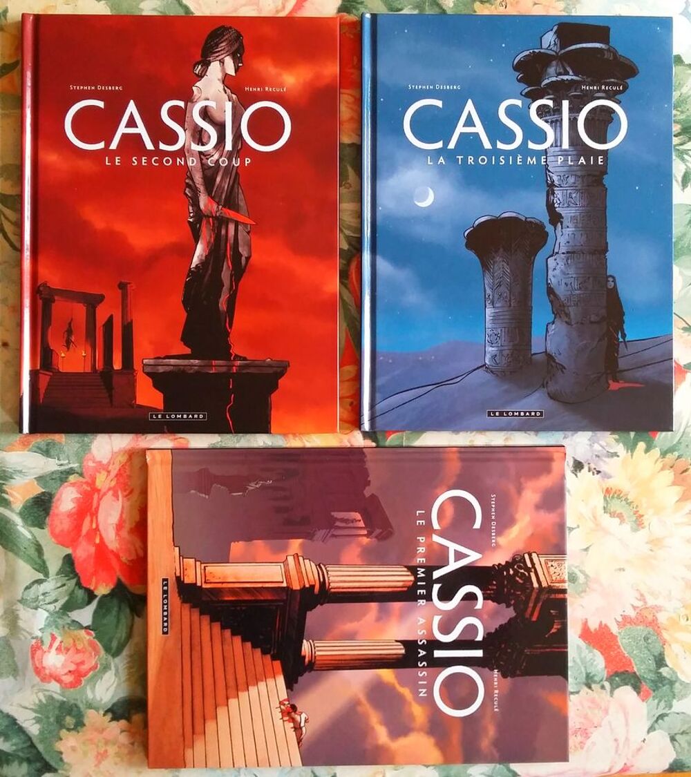 BD CASSIO tomes 1 &agrave; 6 Livres et BD