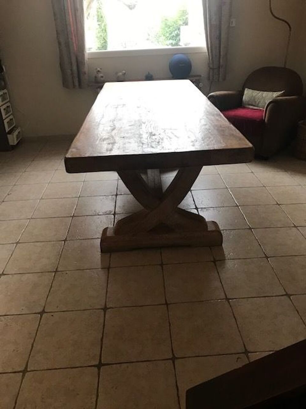 Table monastere chene massif 
Meubles