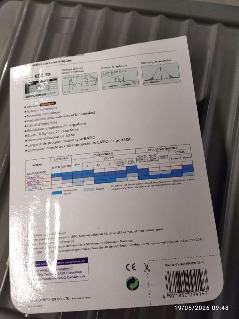 Calculatrice Matériel informatique