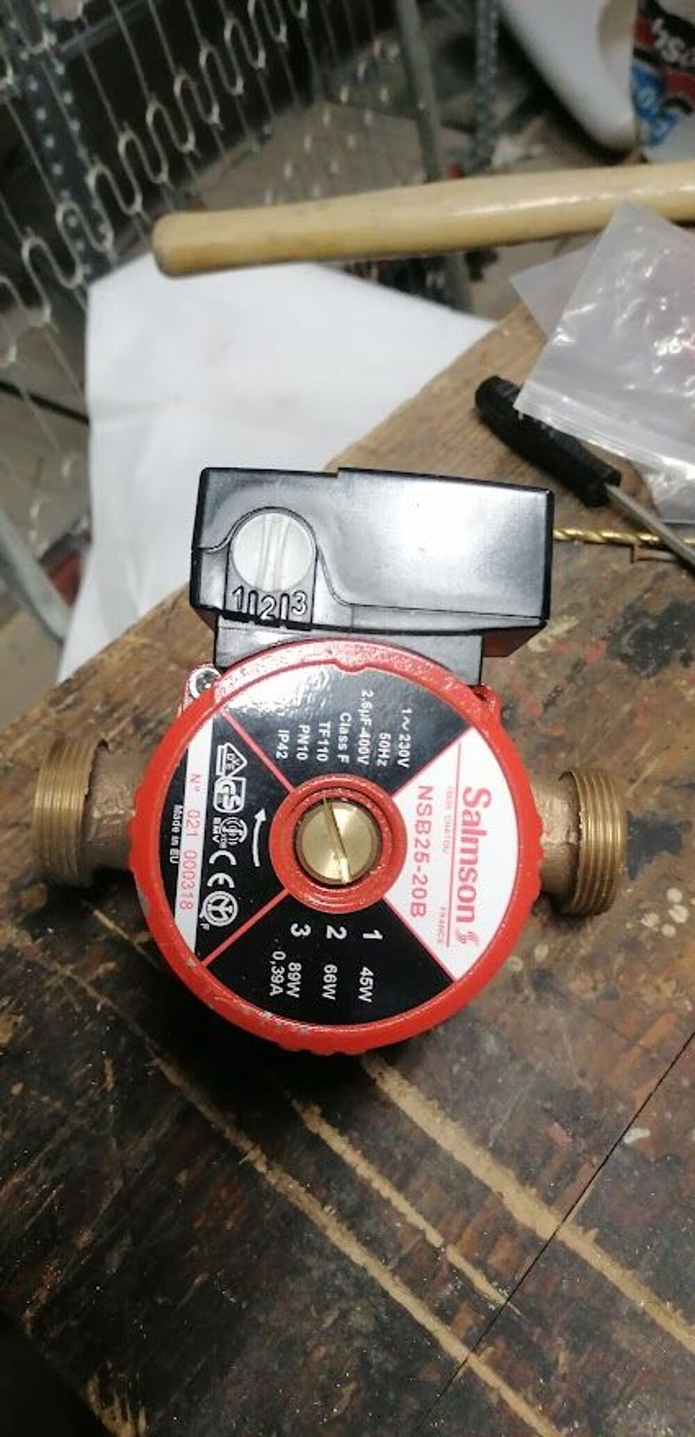pompe circulation Bricolage