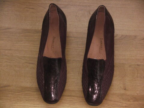 Chaussures femmes p 41, cuir chevreau, H talons 3 cm, DAMART 5 Chénérailles (23)
