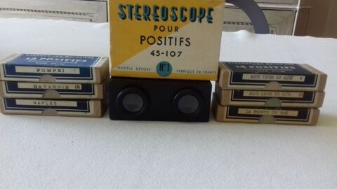 stereoscope pour positifs avec 6 boites de 12 positifs 34 Lyon 3 (69)