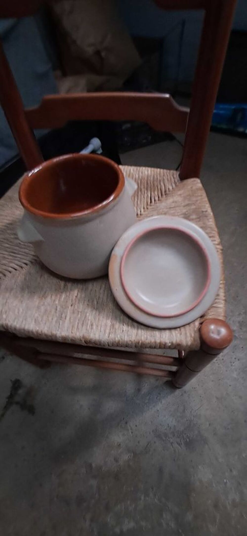 cocotte marron clair Décoration