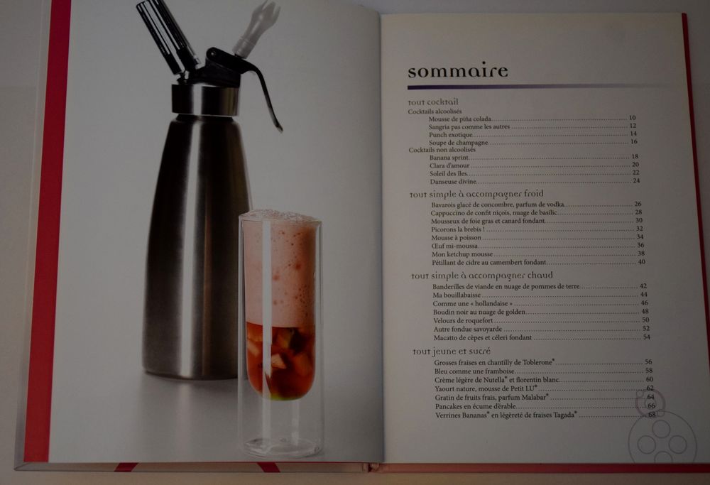 30 Recettes de Mousses - Karmann 2008 - Tout Siphon - Cuisine