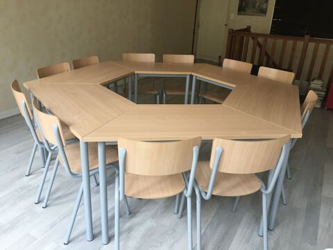 Chaises et tables de runion modulables 620 Douai (59)