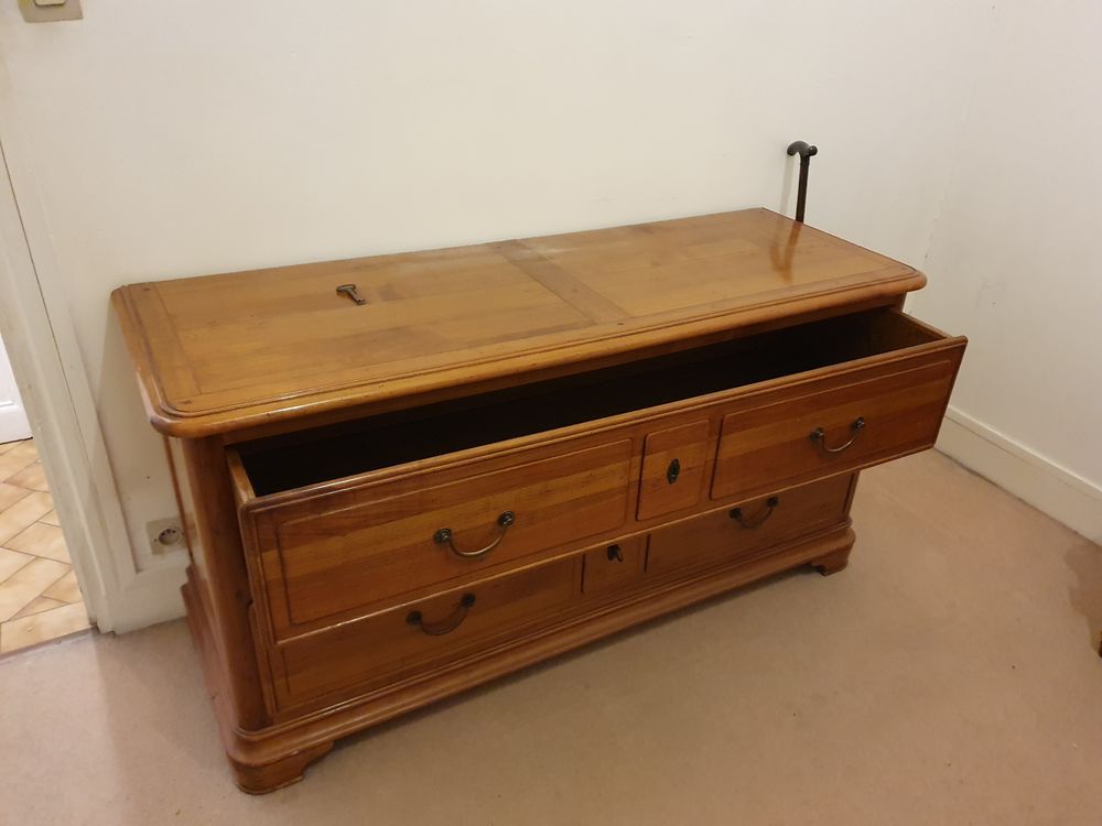 Commode roche bobois en merisier Meubles