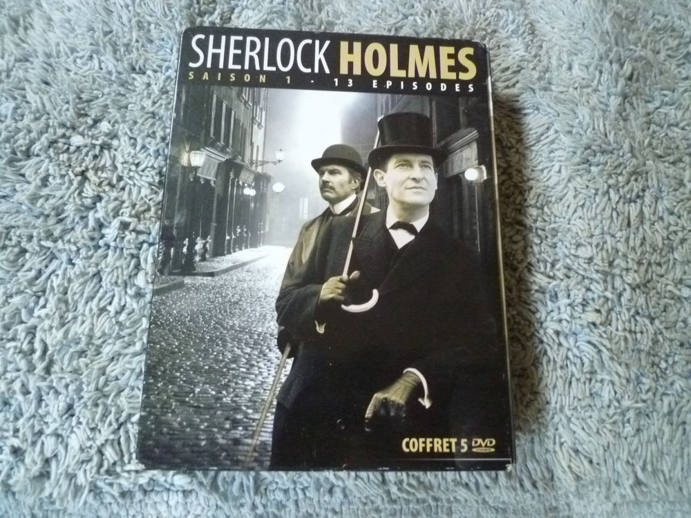 Coffret Sherlock Holmes n&deg; 1 avec Jeremy Brett DVD et blu-ray