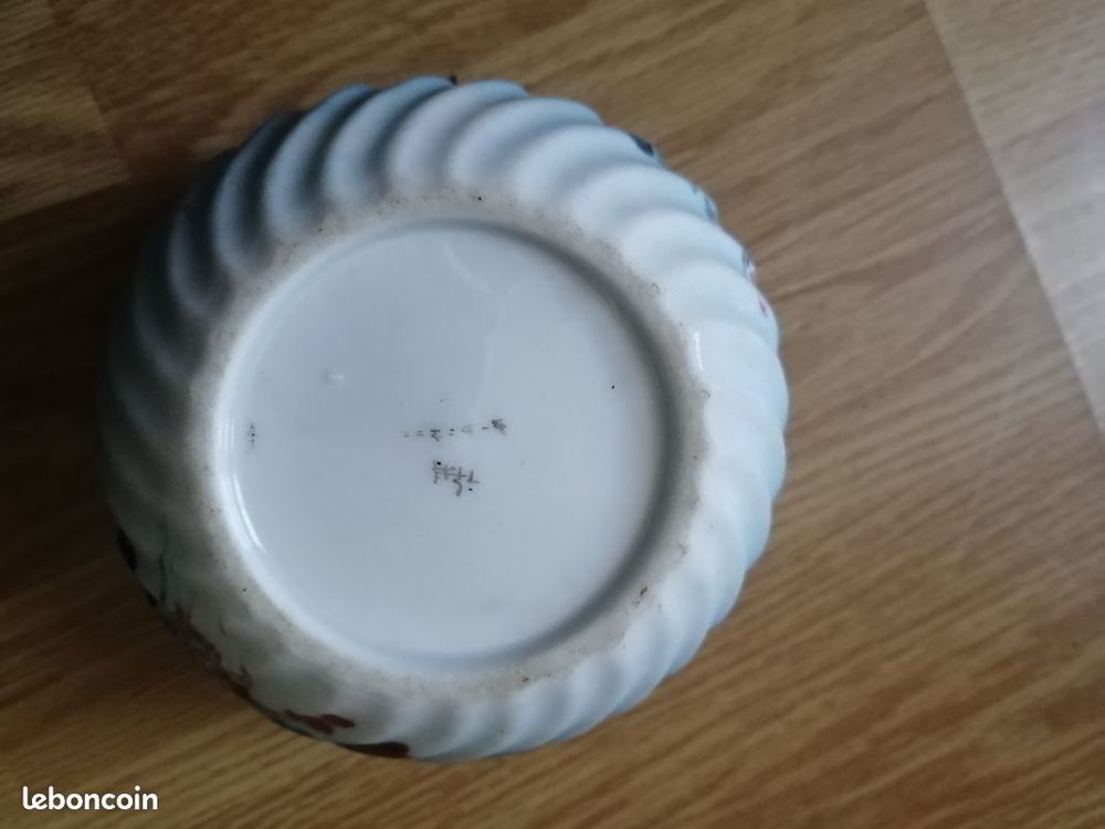 petit bo&icirc;te porcelaine japonaise chine oiseaux fleurs japon Décoration