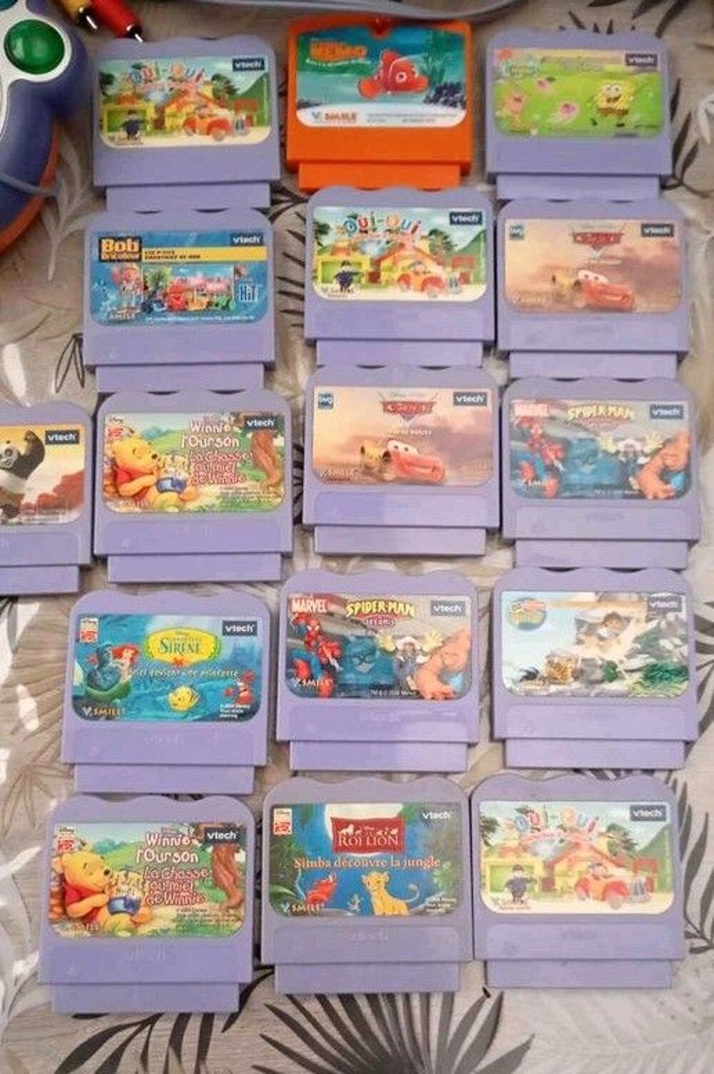 Console VTech avec jeux Consoles et jeux vidos