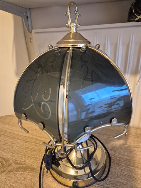 Lampe de salon avec abat-jour vert-ptrole 20 Montauban (82)