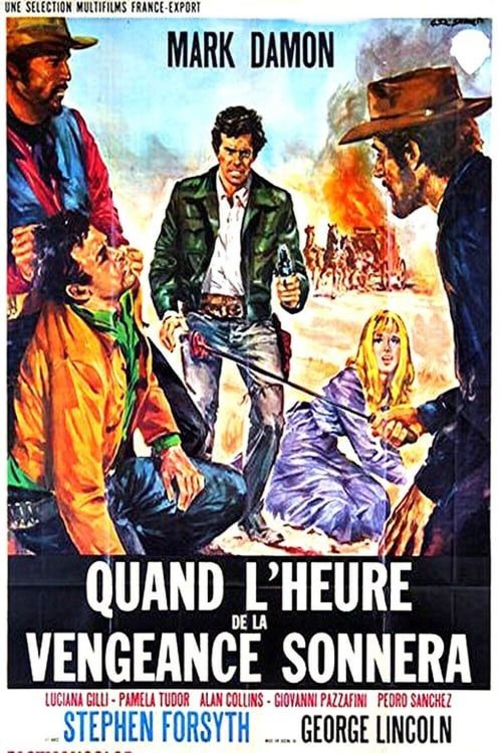 QUAND L HEURE DE LA VENGEANCE SONNERA avec mark damon DVD et blu-ray