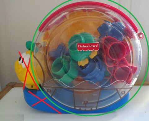 Fisher-Price Chien Tourni Rebond pour que bébé s'amuse à bondir et