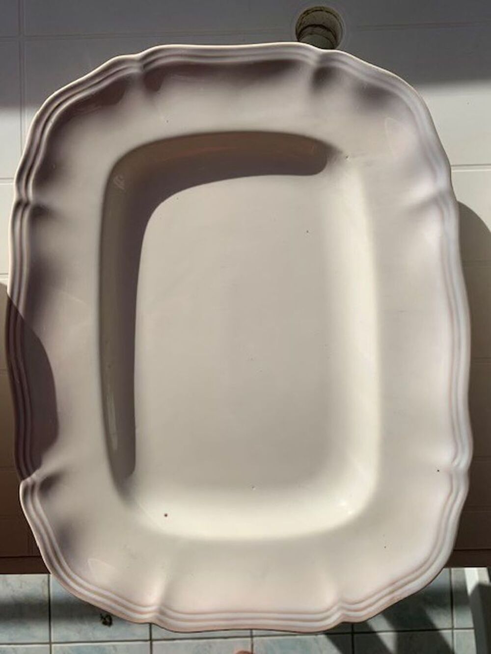3 plats en faience. Cuisine