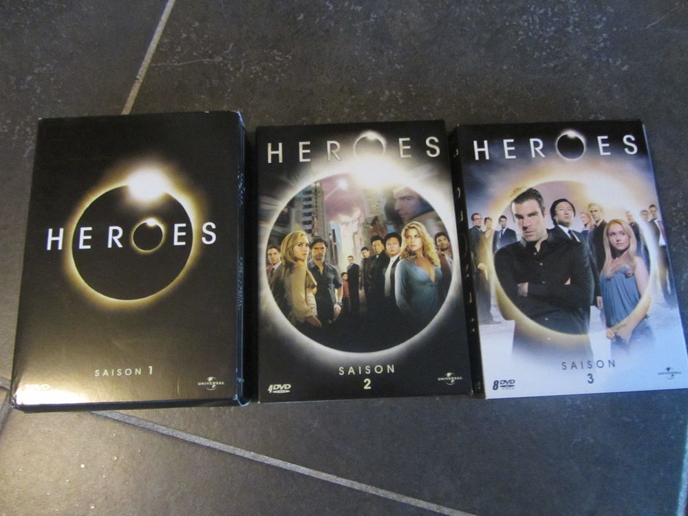 S&eacute;ries TV Heroes, Lost, Millennium DVD et blu-ray