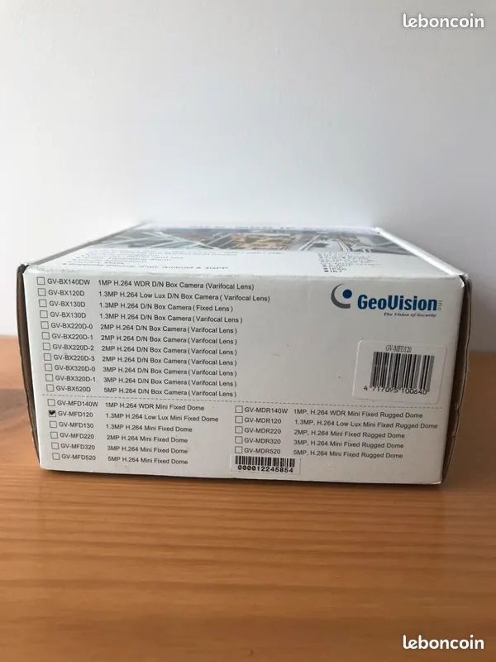 Camera D&ocirc;me Geovision GV-MFD120 Neuve
Photos/Video/TV