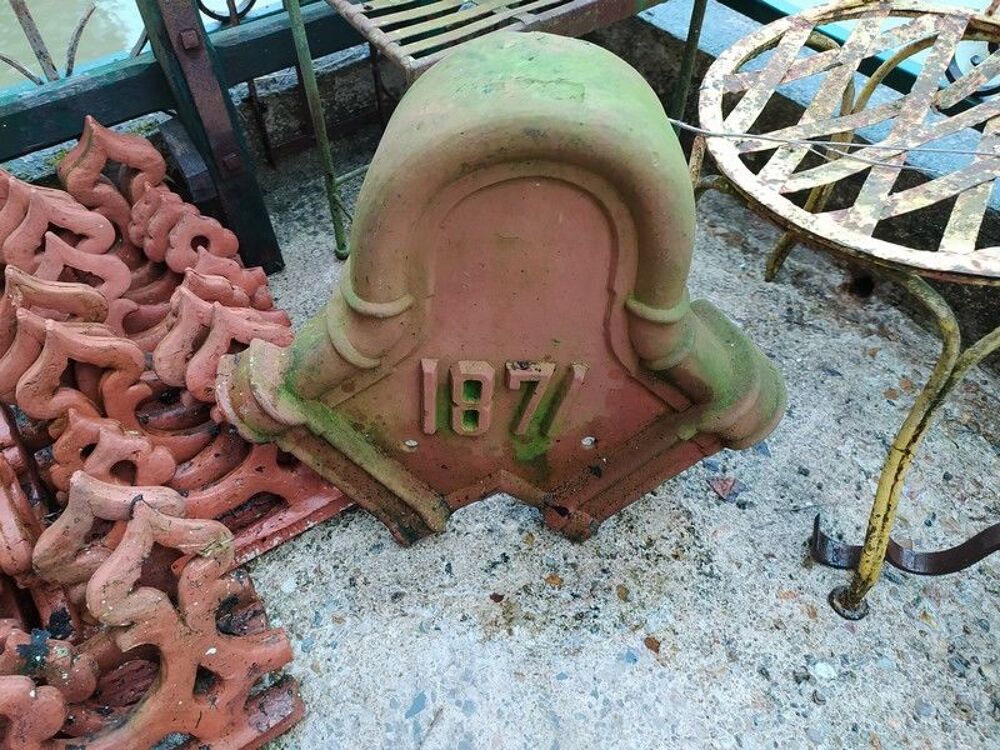  &Eacute;l&eacute;ments Faitage Faiti&egrave;re Cr&ecirc;te Brique Tuile Ornementation Bricolage