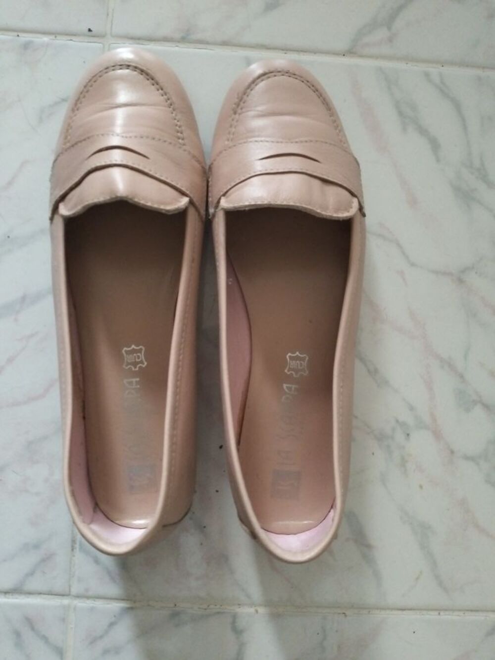 Mocassins en cuir Chaussures
