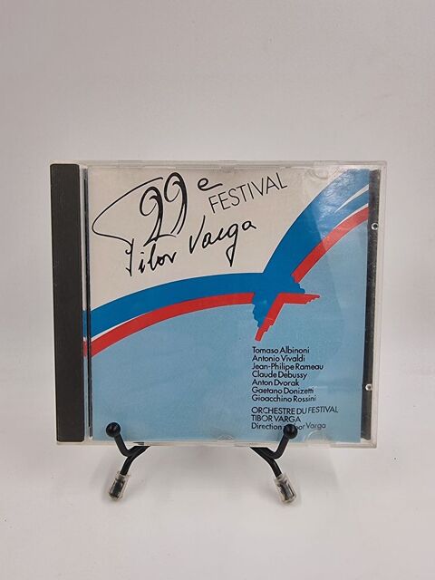 CD de musique 29e Festival Tibor Varga avec boite  1 Vulbens (74)