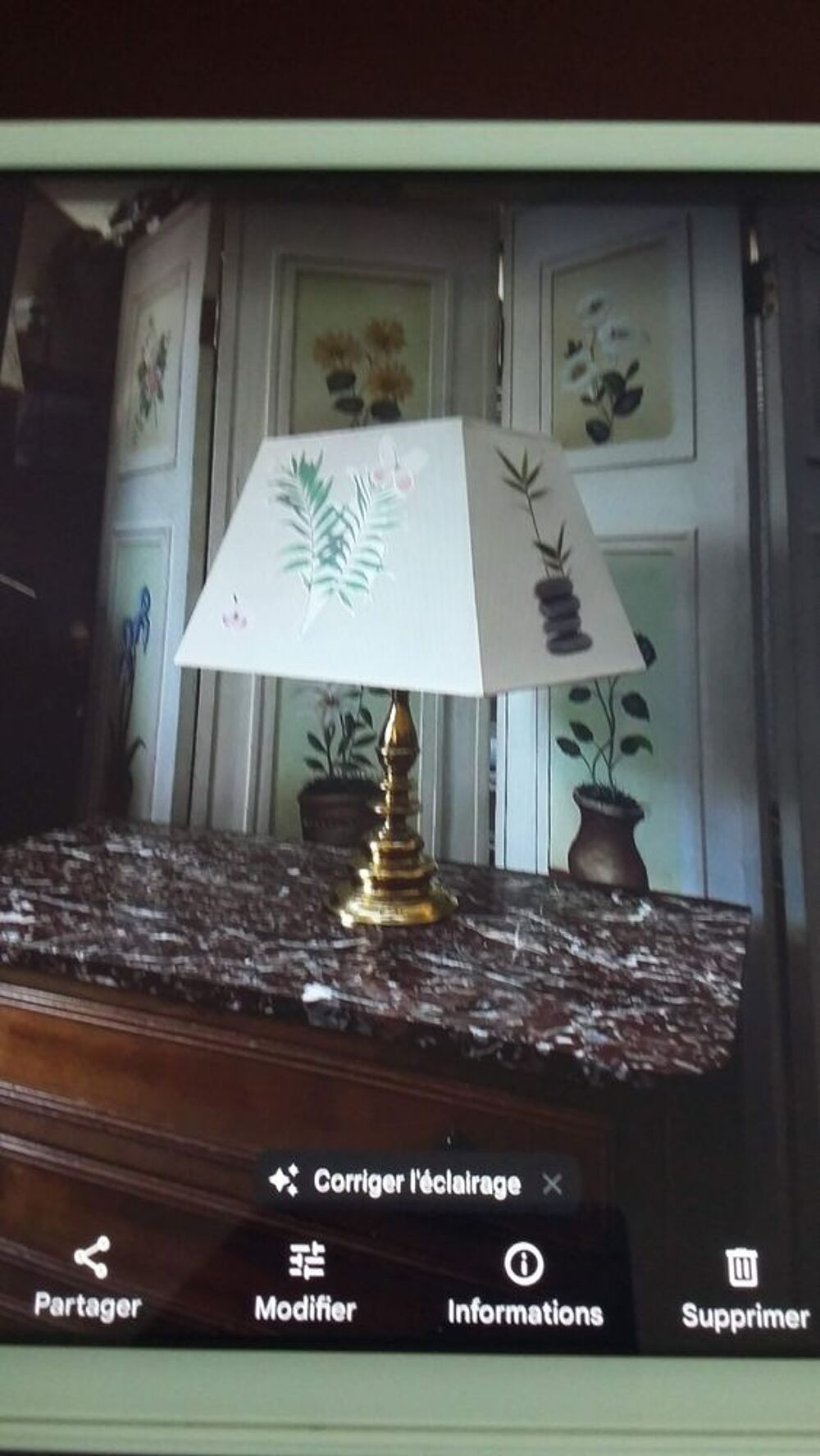 Lampe &agrave; poser Décoration