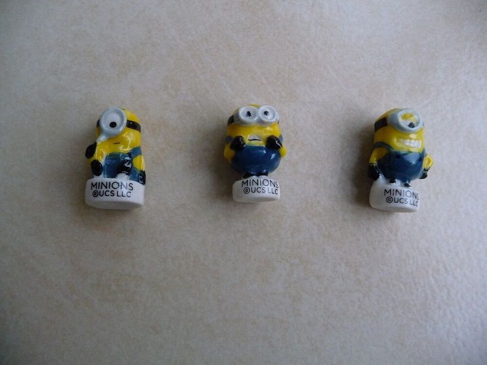3 f&egrave;ves Minions 