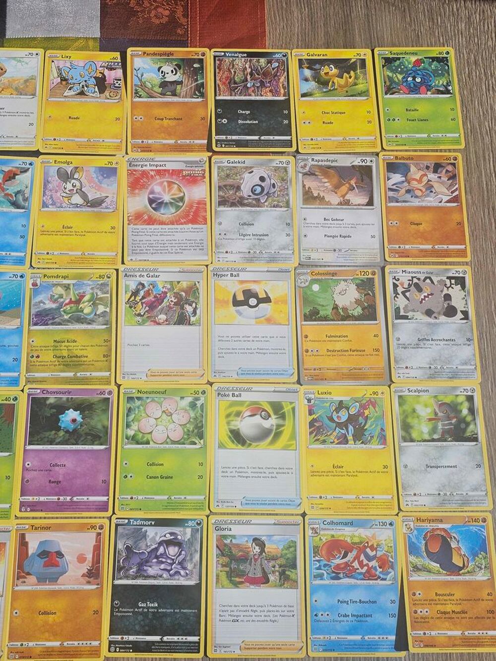 lot de 50 cartes pok&eacute;mon Jeux / jouets