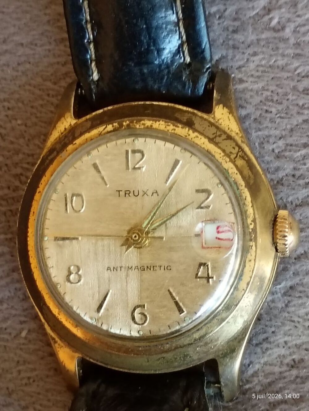 montre homme Truxa m&eacute;canique Bijoux et montres