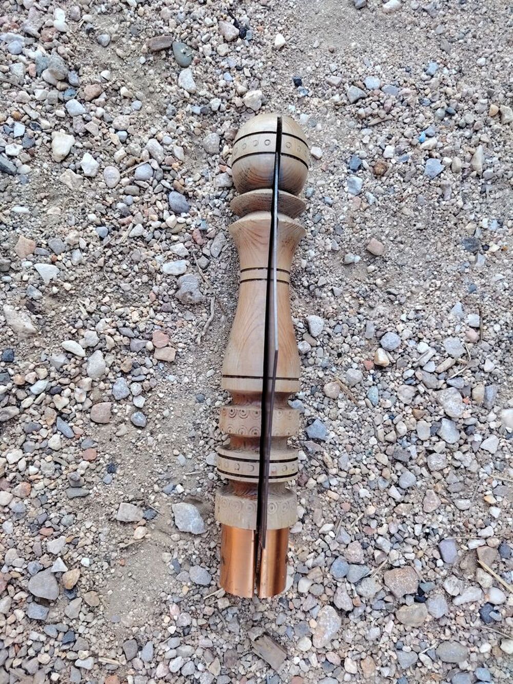 Enorme couteau pliant 65 cm Bricolage