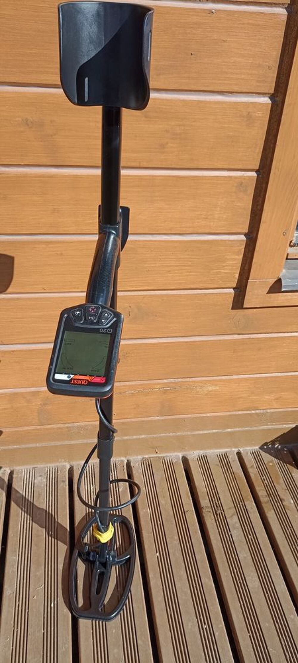 detecteur metaux quest 20 peu servi Photos/Video/TV
