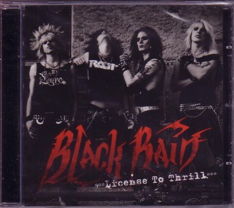 CD Black Rain License to thrill 30 Courbevoie (92)