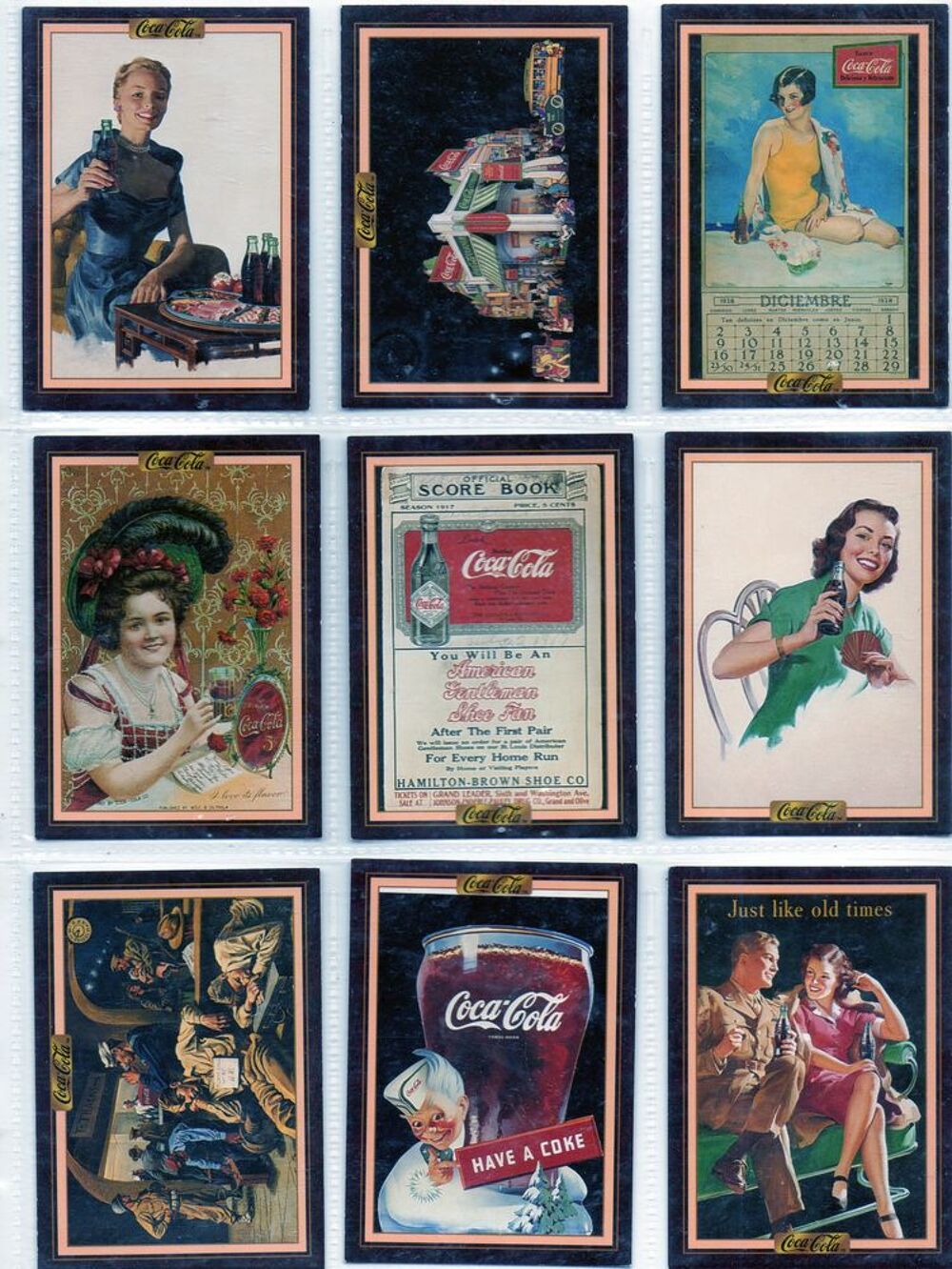 CARTES DE COLLECTION 