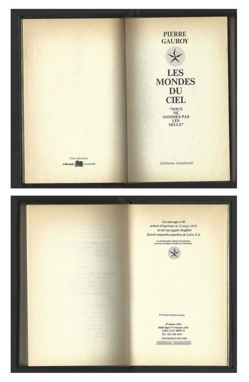 Livres de collections " Les myst&egrave;res de l'univers Décoration
