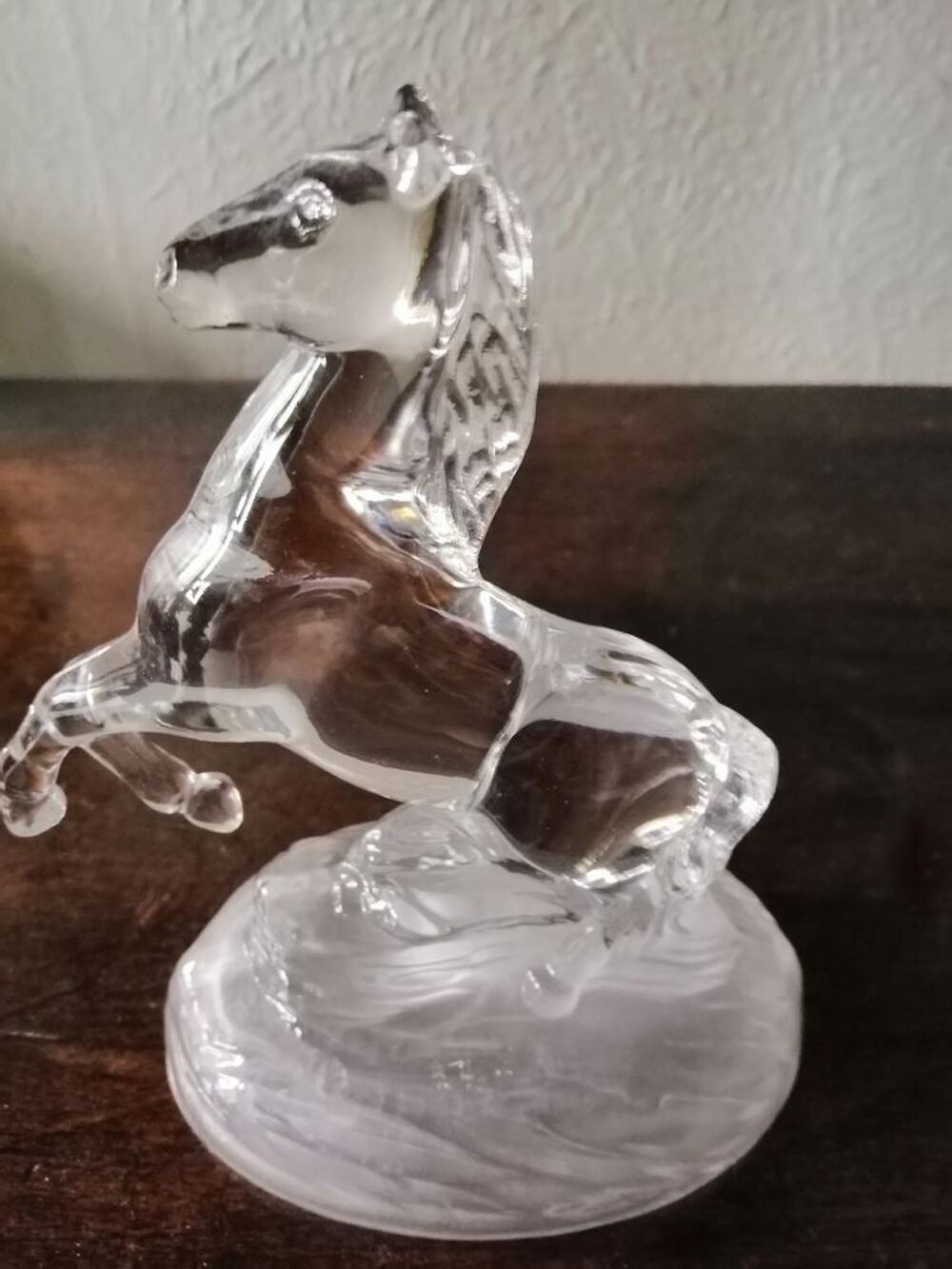 SUJET ANIMALIER EN CRISTAL D'ARQUES Décoration