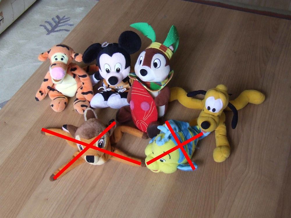 Peluches, doudous (Disney collector) TBE Jeux / jouets