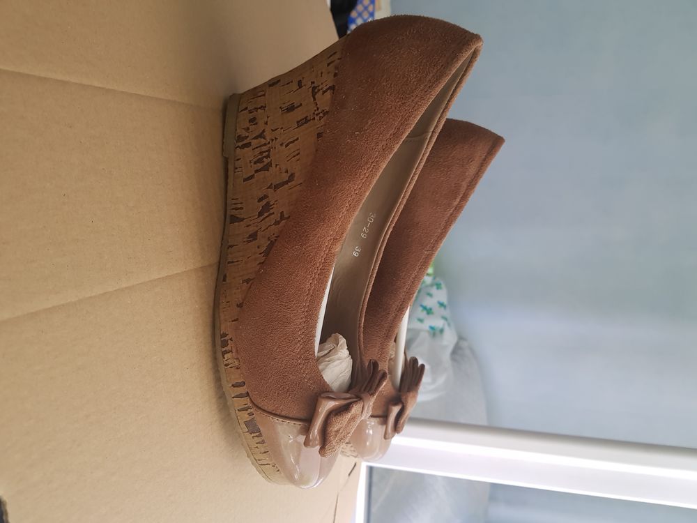 mocassins &agrave; talons compens&eacute;s Chaussures