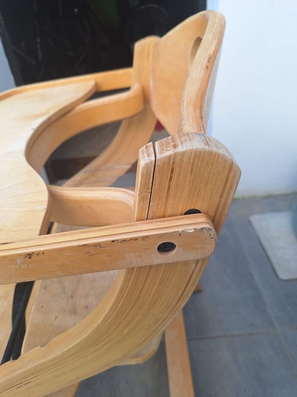 Chaise haute b&eacute;b&eacute; Stockke Mobilier enfants
