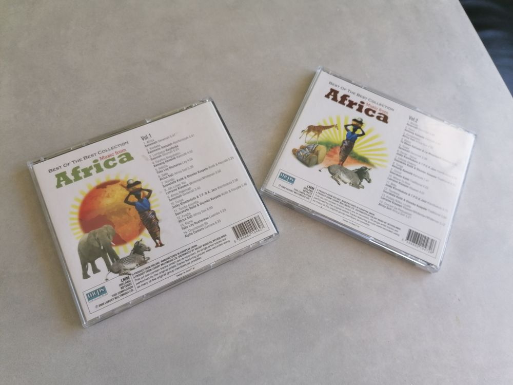 2 CD Music from AFRICA CD et vinyles
