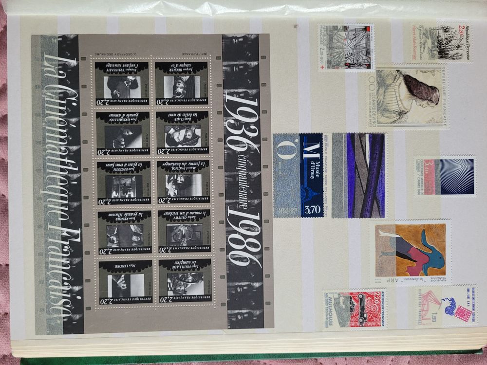 COLLECTION TIMBRES FRANCAIS 