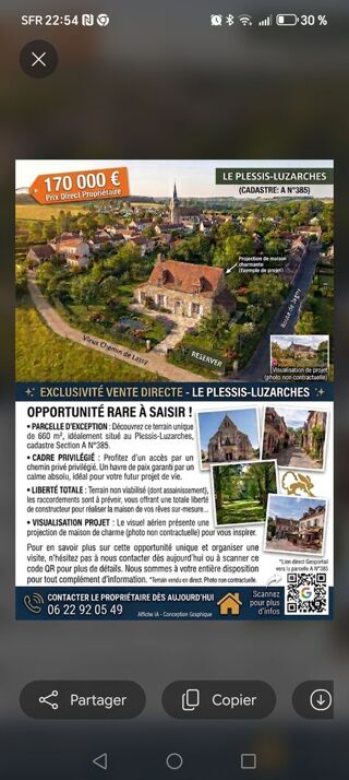  Terrain à vendre 660 m²