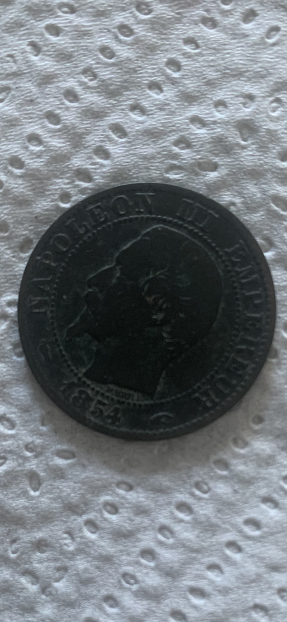 Pi&egrave;ce de monnaie Napol&eacute;on III 