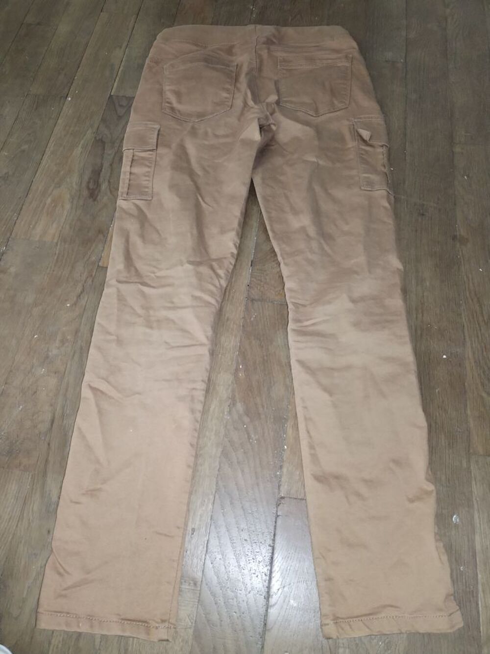 Pantalon cargo marron (taille 14 ANS) Vêtements enfants