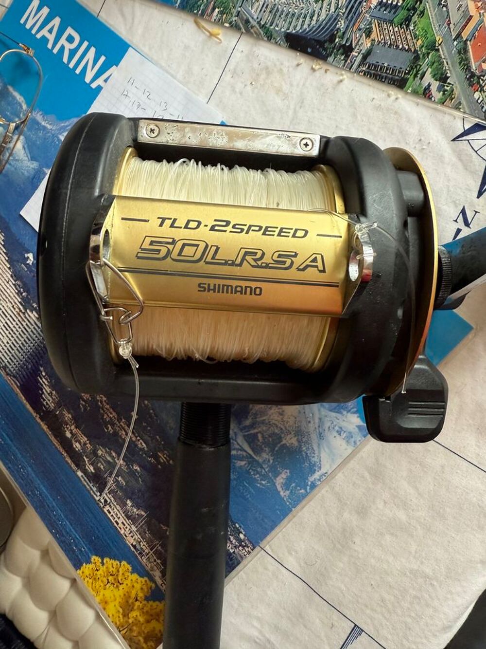 SHIMANO : CANNE ET MOULINET DE P&Ecirc;CHE A LA TRAINE Sports
