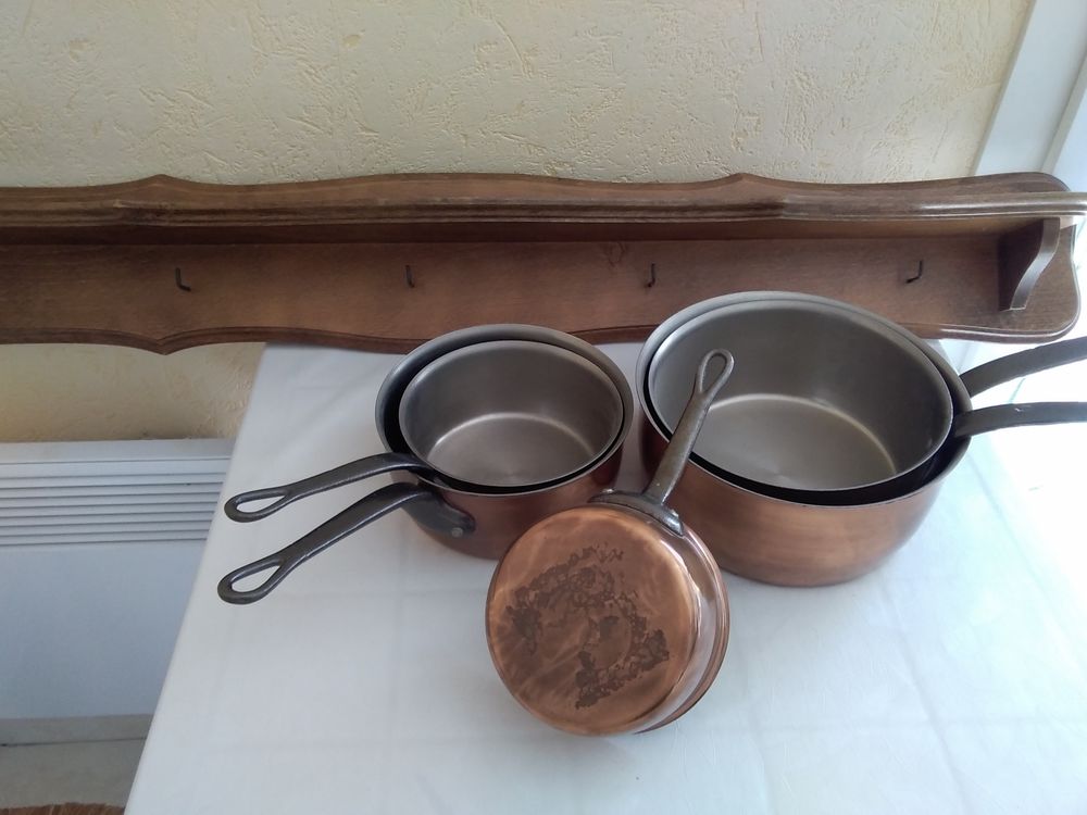 S&eacute;rie de Casserole en cuivre Décoration