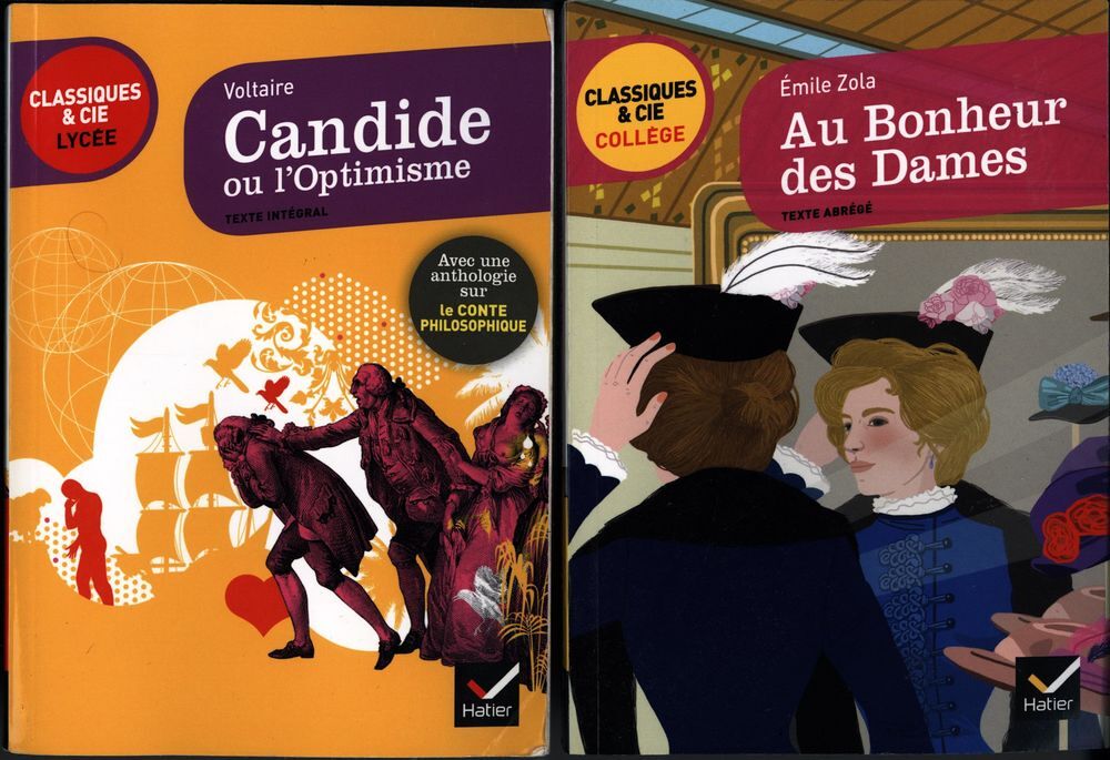 Lots de 4 livres coll&egrave;ge et lyc&eacute;e
Livres et BD