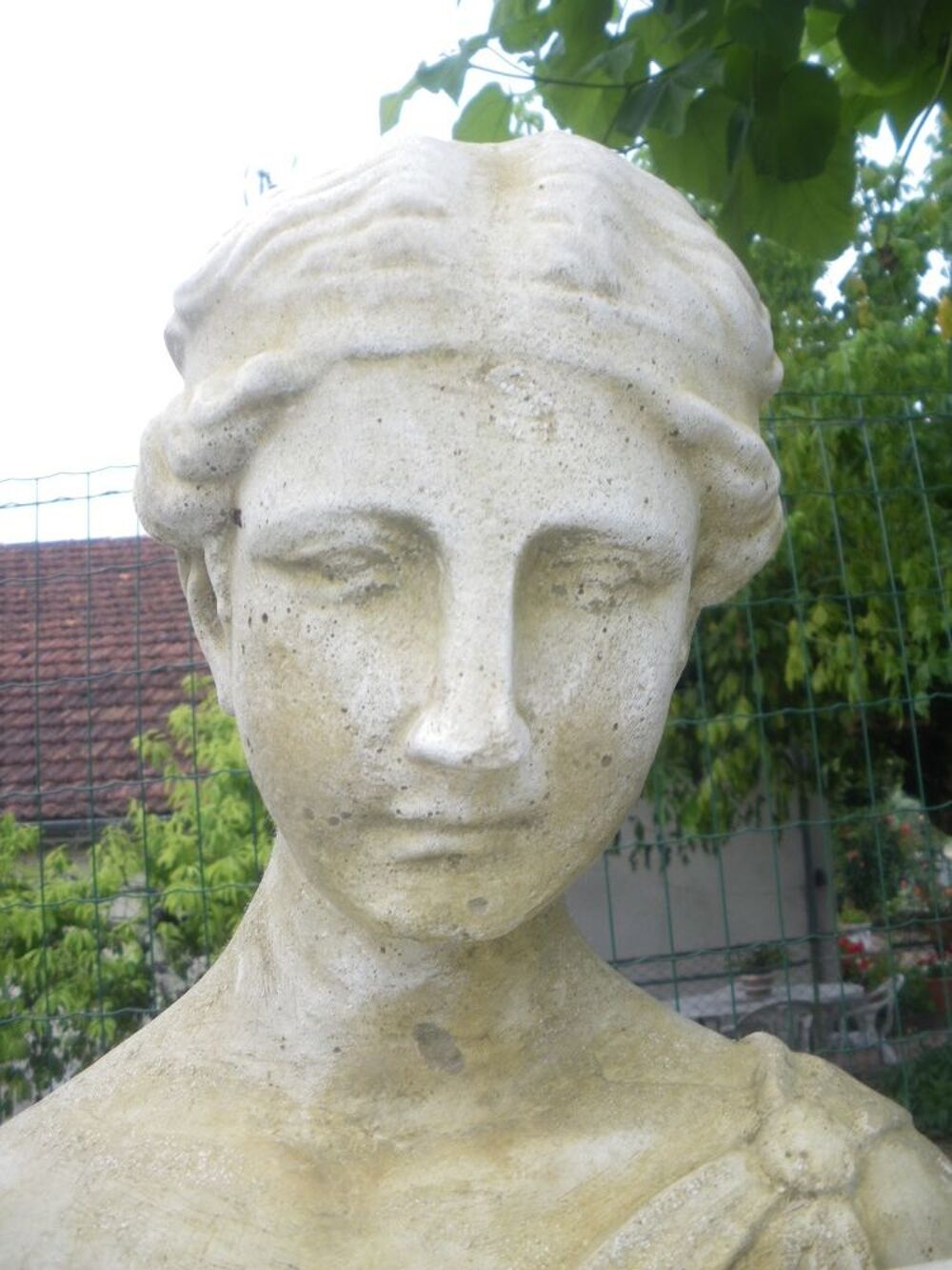 Statue en pierre V&eacute;nus Décoration