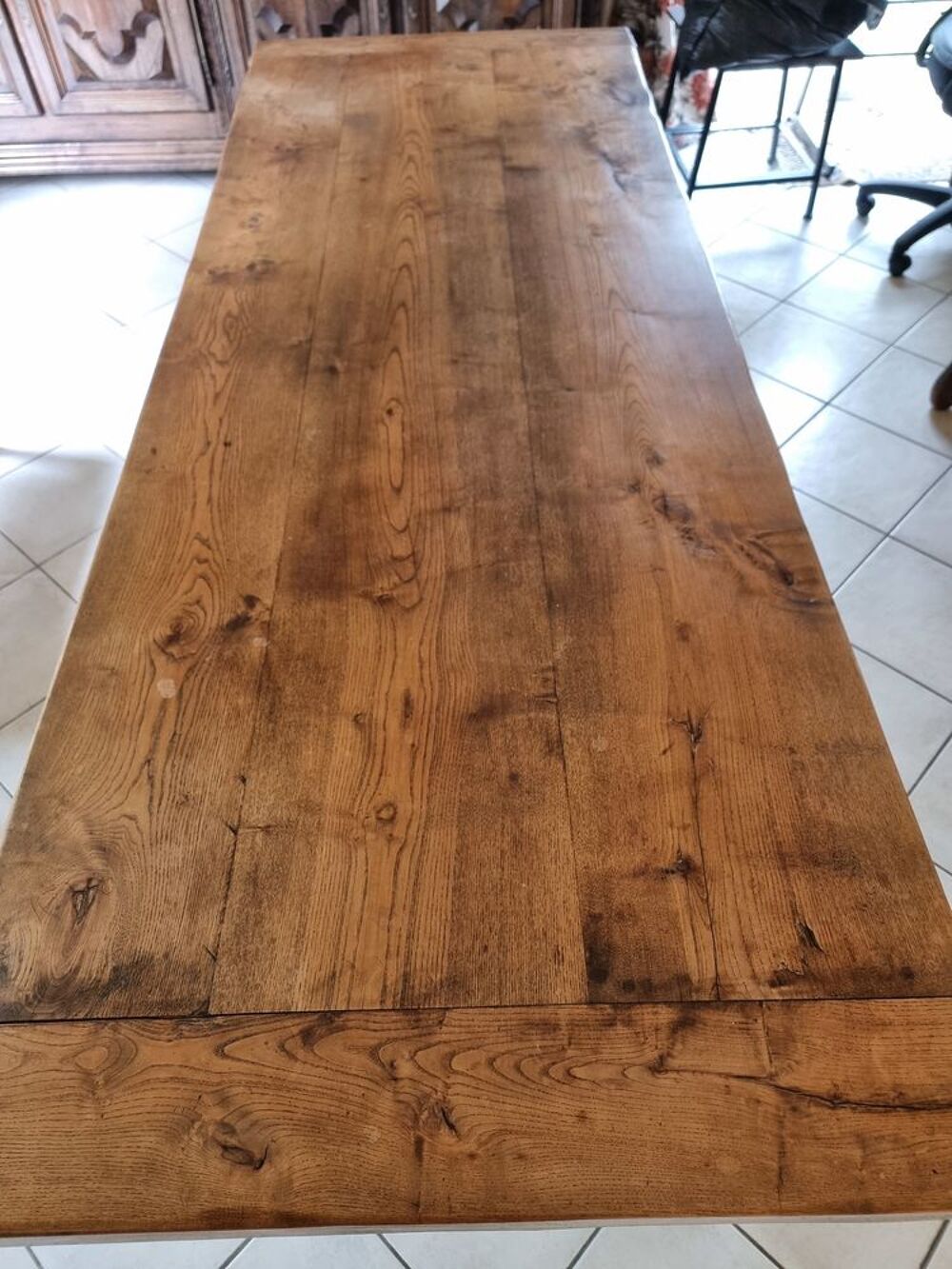 Table en ch&ecirc;ne occas Meubles