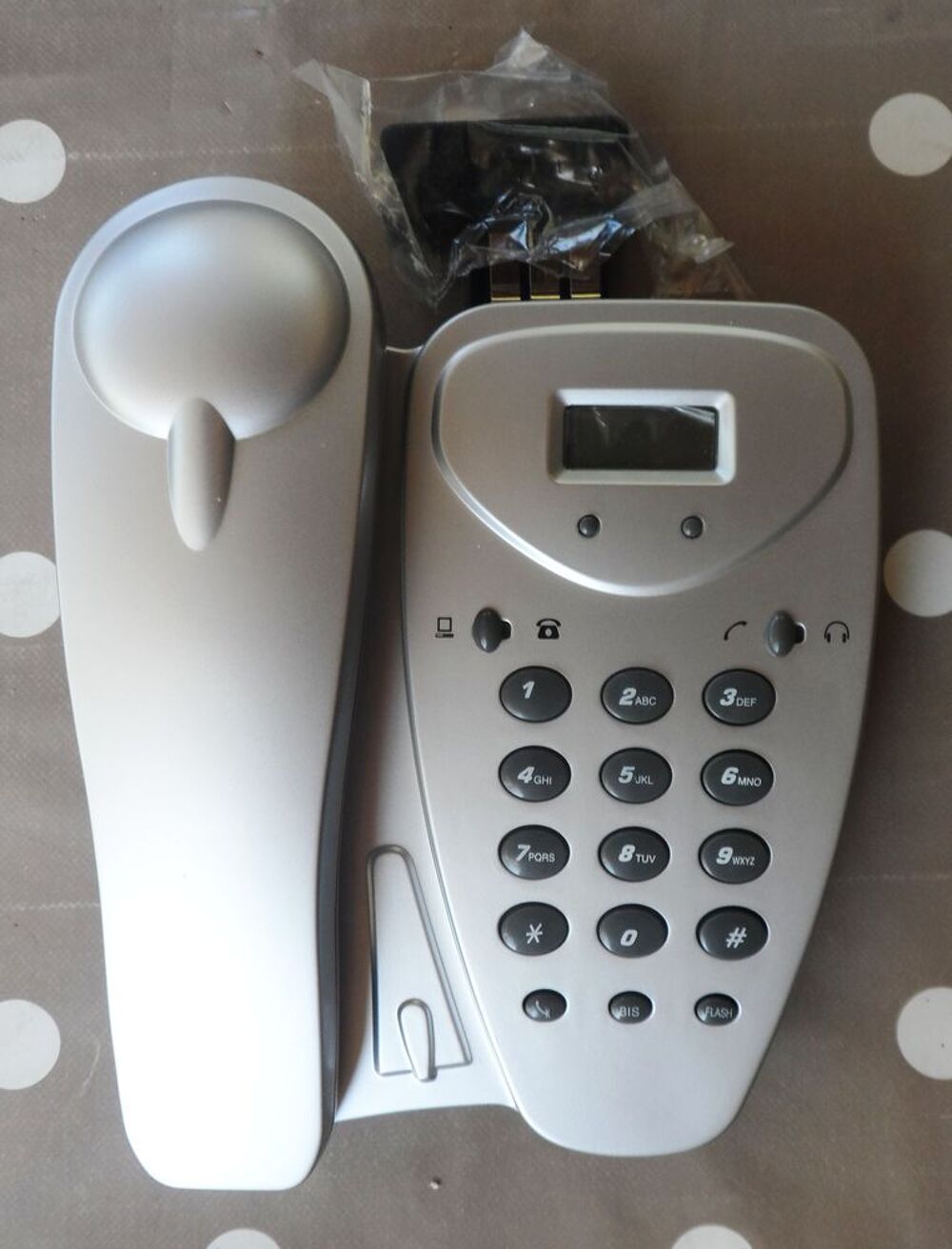 Combin&eacute; t&eacute;l&eacute;phonique neuf Gingo Biloba GB-224 Incomplet Tlphones et tablettes